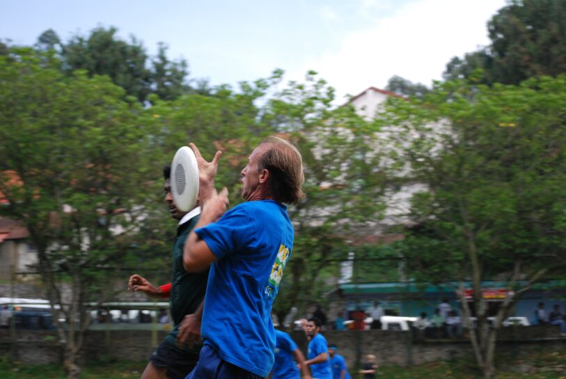 ultimate frisbee in kodaikanal
